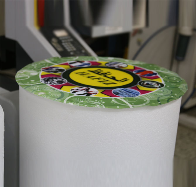 Customized Styrofoam Cut Cylinder